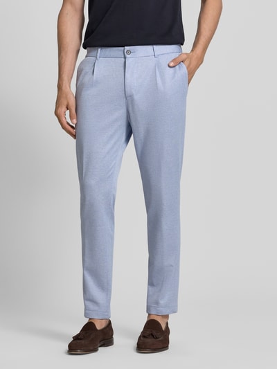 JOOP! COLLECTION Regular Fit Anzughose aus Viskose-Mix Modell 'Lester' Hellblau 4