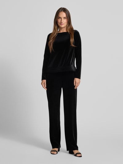 Emporio Armani Longsleeve mit U-Boot-Ausschnitt Black 1