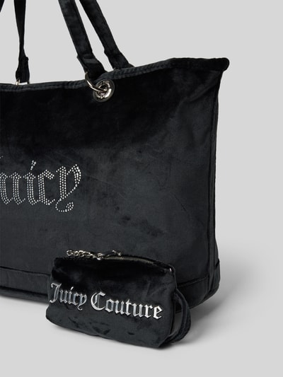 Juicy Couture Shopper met siersteentjes, model 'KIMBERLY' Zwart - 3