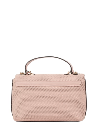 Guess Crossbody Bag in Flecht-Optik Modell 'Hassie'  Altrosa 5