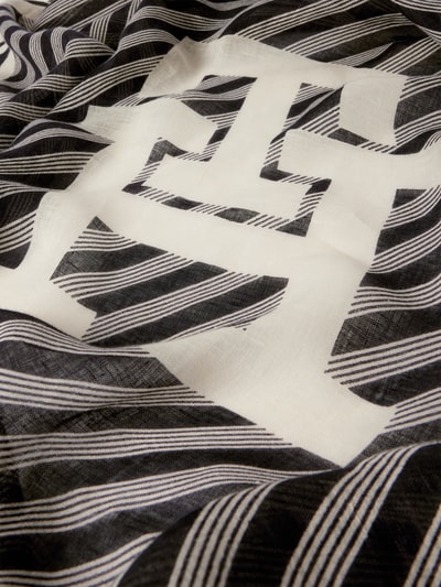 Tommy Hilfiger Halstuch aus Leinen Marine 2