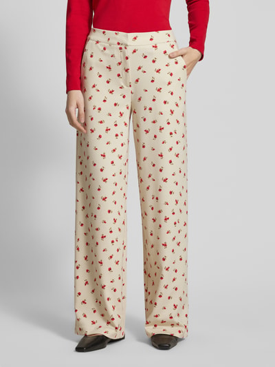 ICHI Hose mit weitem Bein Modell 'KATE' Offwhite 4