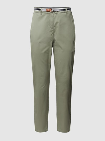 Christian Berg Woman Chino met riem Lichtgroen - 2