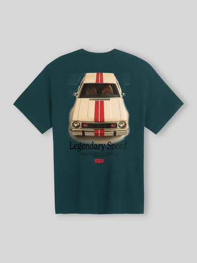 Levi's® Relaxed Fit T-Shirt aus reiner Baumwolle Dunkelgruen 6