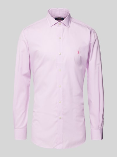 Polo Ralph Lauren Slim Fit Business-Hemd mit Haifischkragen Rose 2