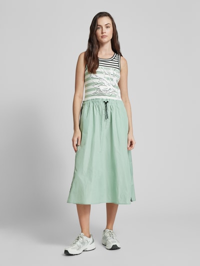 Marc Cain Midikleid mit Allover-Muster Mint 4