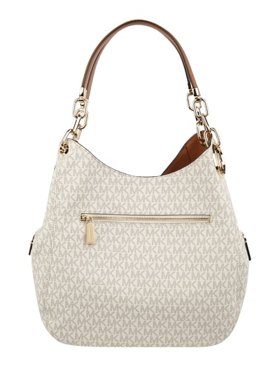 MICHAEL Michael Kors Hobo Bag mit Logo-Muster  Offwhite 6