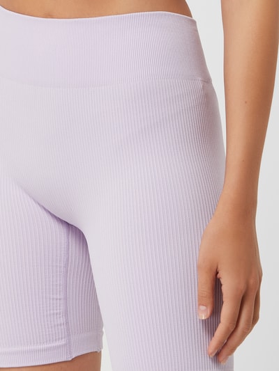 Guess Activewear Shorts mit Rippenstruktur - antibakteriell Lila 3