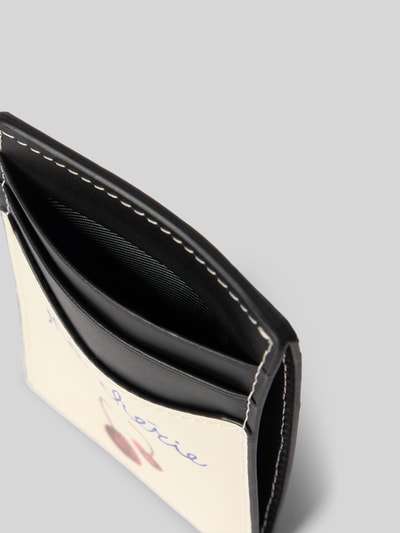 Duke & Dexter Portemonnaie mit Label-Print Black 3