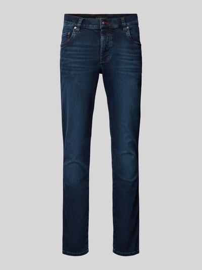 bugatti Jeans mit 5-Pocket-Design Marine 1