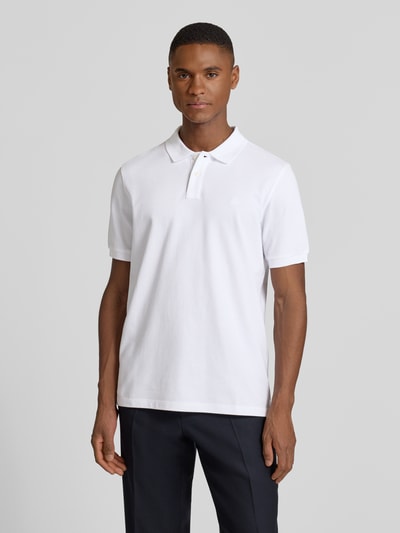 Marc O'Polo Poloshirt aus Baumwolle  Weiss 4