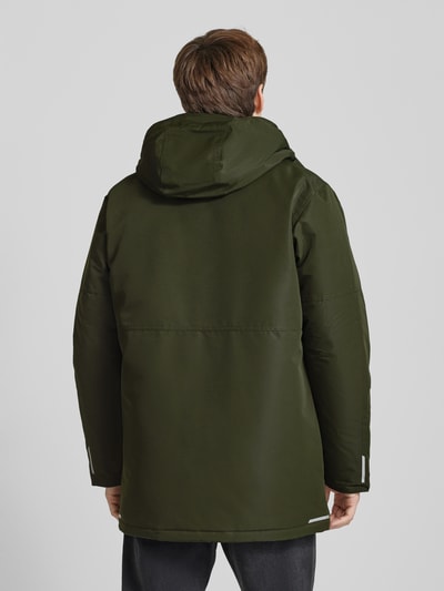 COLUMBIA Parka mit Label-Print Modell 'LANDROAMER' Oliv 5