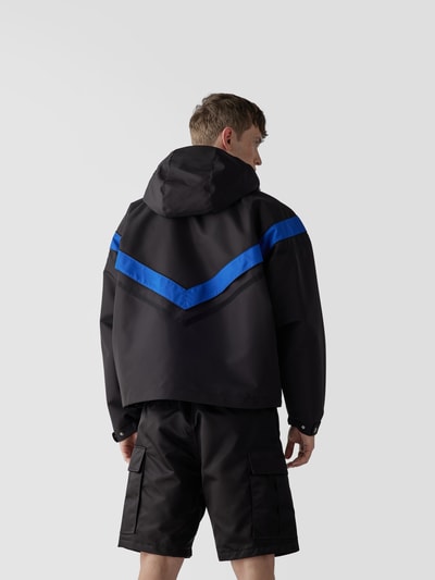 Khrisjoy Jacke mit Kontraststreifen Schwarz 5