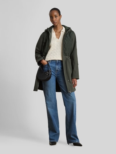 Lauren Ralph Lauren Regular Fit Steppmantel mit Tunnelzug Dunkelgruen 1