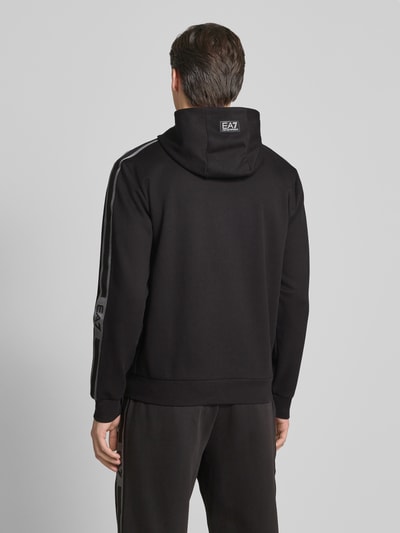 EA7 Emporio Armani Sweatjacke mit Zweiwege-Reißverschluss Black 5