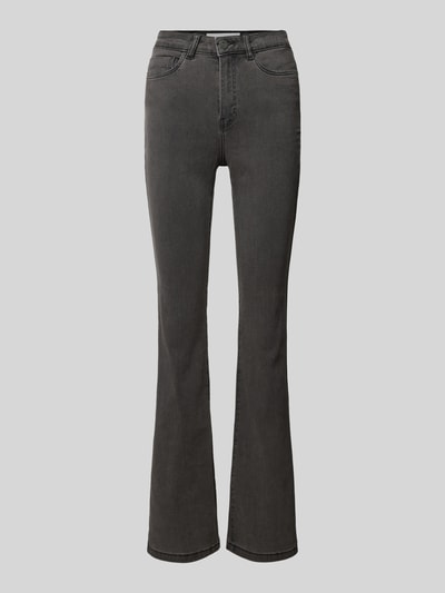 Noisy May Slim fit bootcut jeans met 5-pocketmodel, model 'SALLIE' Antraciet - 2