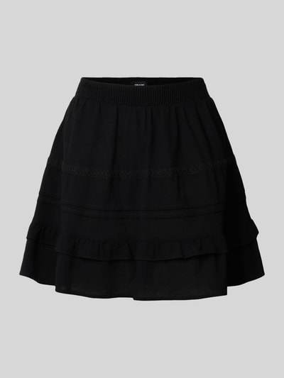Vero Moda Ausgestellter Mini-Rock aus reiner Baumwolle Modell 'PRETTY' Black 2