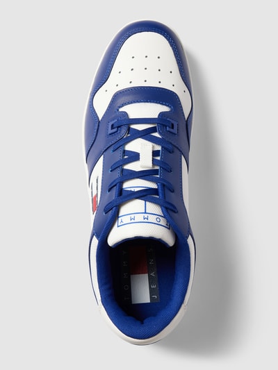 Tommy Jeans Sneakers met labeldetails, model 'BASKET' Blauw - 3