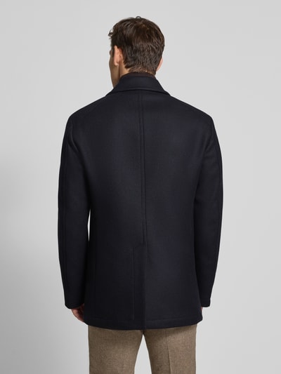 JOOP! COLLECTION Mantel aus Woll-Mix mit Reverskragen Modell 'Butlin' Marine 5