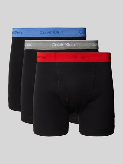 Calvin Klein Underwear Boxershorts mit elastischem Logo-Bund Rot 1