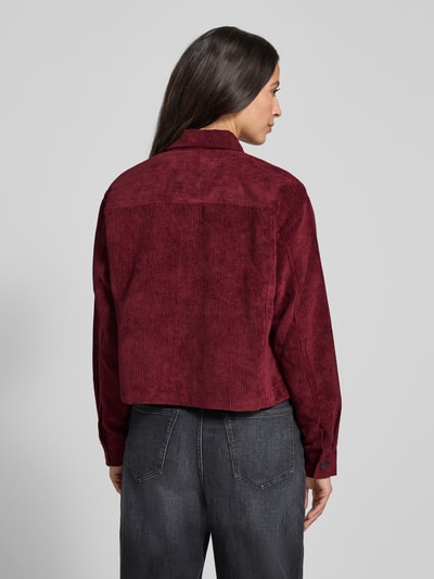 Soyaconcept Regular fit jack in ribcordlook, model 'Bindi' Bordeaux - 5