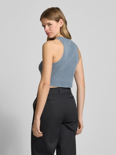 Dickies Tanktop in Ripp-Optik Modell 'PLENTYWOOD' Blau 5