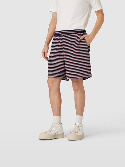 Marni Shorts aus Frottee Blau 4