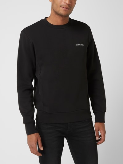 CK Calvin Klein Sweatshirt mit Eingrifftaschen  Black 4