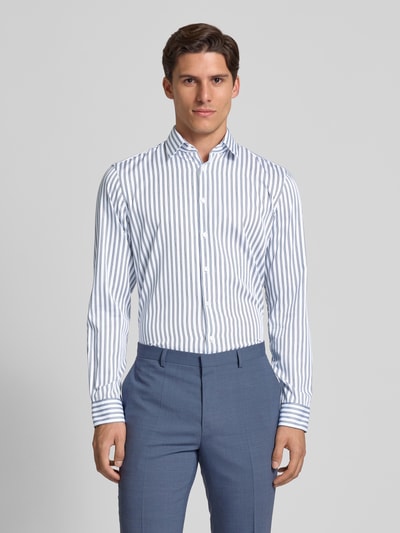 Jake*s Slim Fit Business-Hemd mit Kentkragen Weiss 4