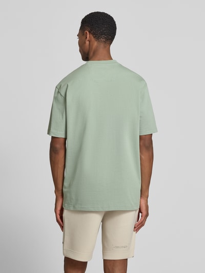 BOSS Green Regular Fit T-Shirt aus reiner Baumwolle Modell 'TEE 10' Mint 5