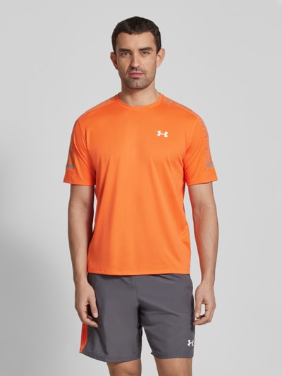 Under Armour T-Shirt mit Label-Print Orange 4