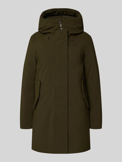 SAVE THE DUCK Parka ze stójką z podszewką model ‘Nellie’ Oliwkowy 2