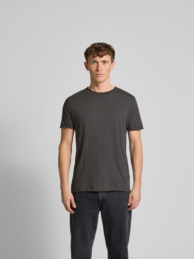 Filippa K T-Shirt aus reiner Baumwolle Mittelgrau 4