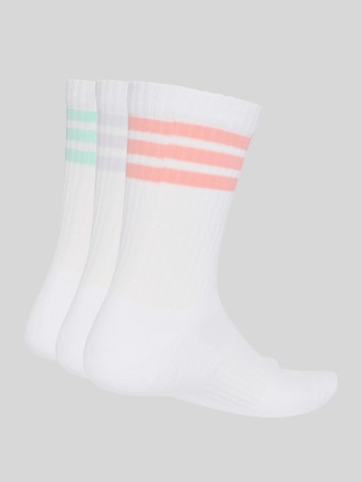 adidas Sportswear Socken aus Baumwoll-Mix im 3er-Pack Weiss 3