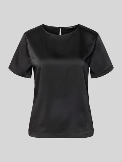 Produktfoto, Regular Fit T-Shirt mit Lyocell-Anteil Modell 'ZONA' von Weekend Max Mara, Optik: Unifarben, leicht glänzende glatte Textur