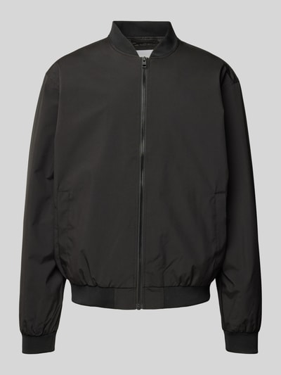 Jack & Jones Bomberjacke mit Stehkragen Modell 'CHARGE' Black 2