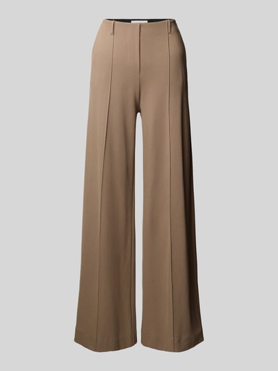 Armedangels Regular Fit Weite Hose aus Viskose-Mix Modell 'MAEVAA' Taupe 2