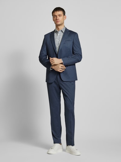 SELECTED HOMME Koszula casualowa o kroju slim fit z kołnierzykiem typu kent Granatowy 1