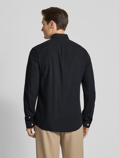 Lindbergh Freizeithemd mit Button-Down-Kragen Black 5