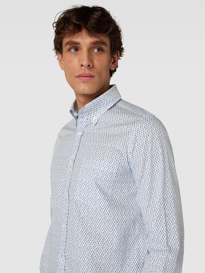 Paul & Shark Slim fit vrijetijdsoverhemd met button-downkraag Wit - 3