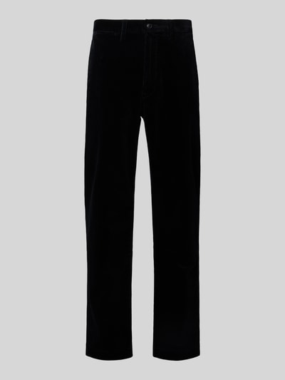 Polo Ralph Lauren Stretch Straight Fit Cordhose mit Gürtelschlaufen Modell 'BEDFORD Black 1