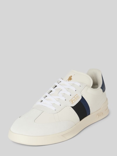 Polo Ralph Lauren Sneaker mit Logo-Print Modell 'AERA' Weiss 1