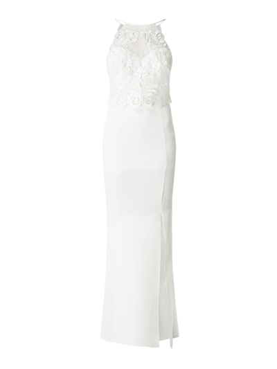 Lipsy Brautkleid mit Spitze Weiss 2