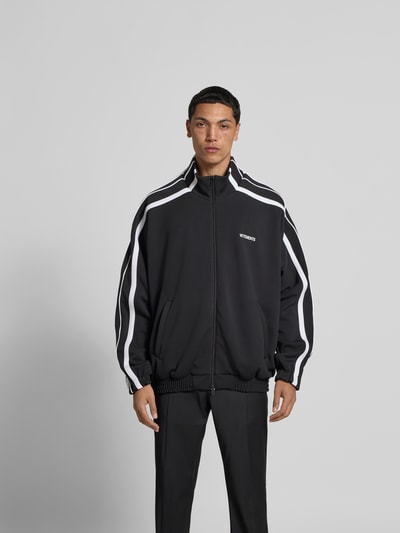 VETEMENTS Regular Fit Jacke mit Logo-Stitching Black 4