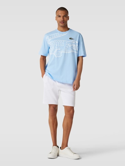 Lacoste T-Shirt mit Rundhalsausschnitt Hellblau 1