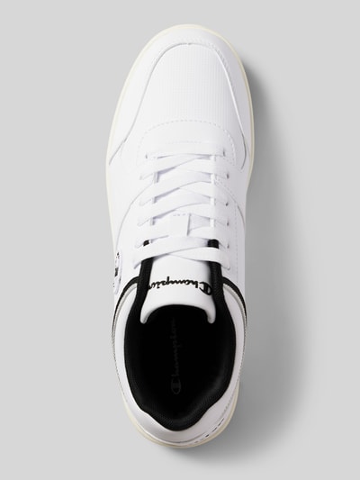 CHAMPION Sneaker mit Logo- und Label-Stitching Modell 'REBOUND LOW' Weiss 3