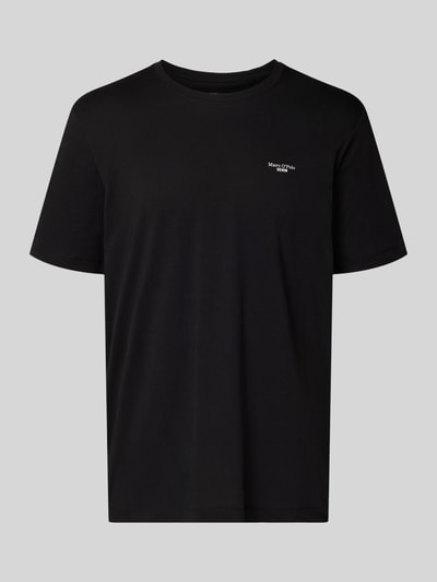 Marc O'Polo Denim Regular Fit T-Shirt aus reiner Baumwolle Black 2