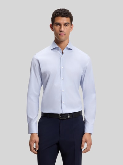 BOSS Regular Fit Businesshemd aus Baumwoll-Mix Bleu 4