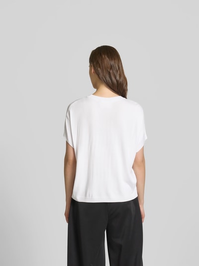 Juvia Sweatshirt in kurzärmeligem Design Weiss 5