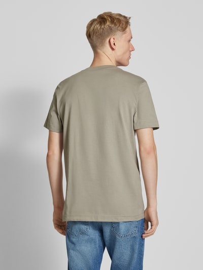 Calvin Klein Jeans T-Shirt mit Label-Badge Graphit 5